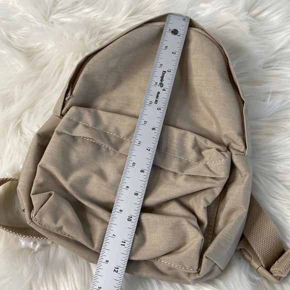 New John Galt by Brandy Melville mini canvas backpack backpack - Picture 6 of 8